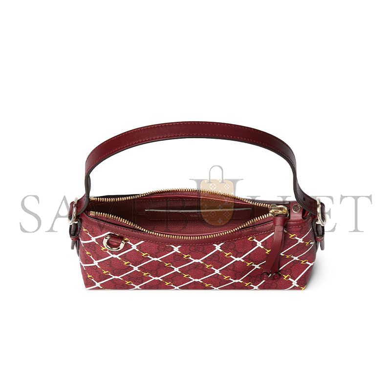 GUCCI GG EMBLEM SMALL SHOULDER BAG 847450 (22*14*8cm)